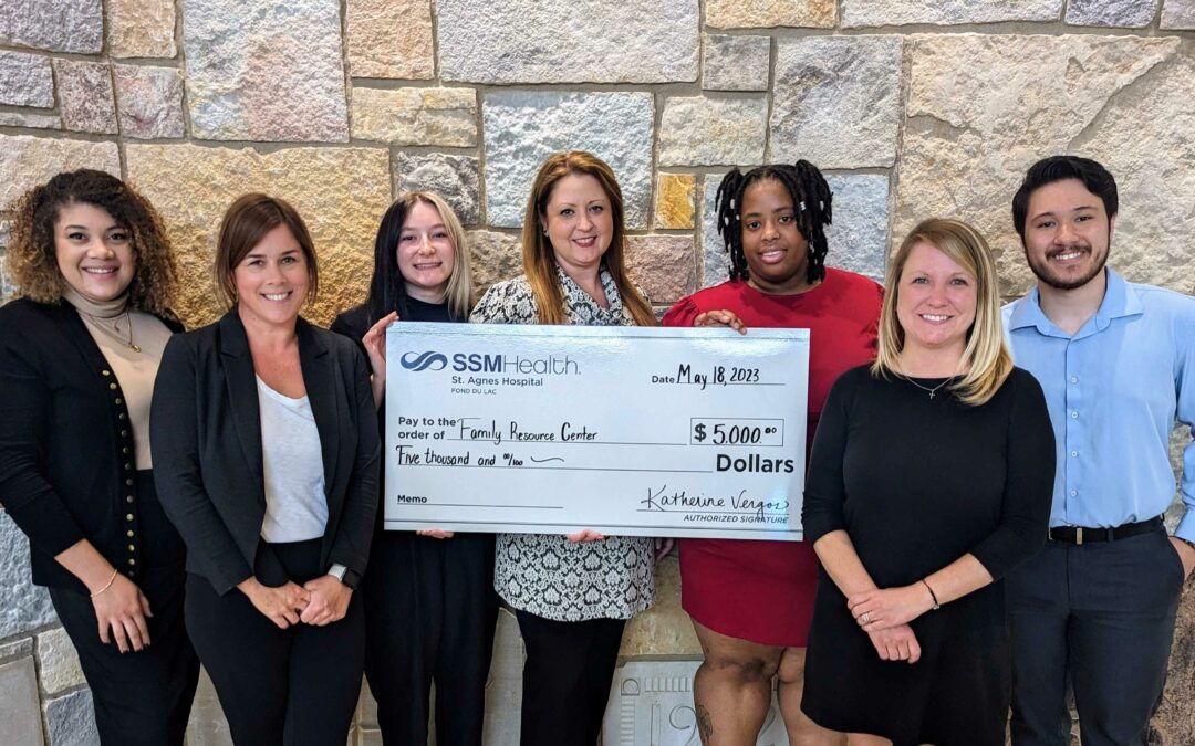 SSM Health Greater Fond du Lac supporting Family Resource Center of FDL County