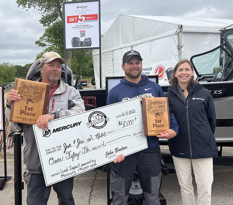 Mercury National Walleye Tournament crowns father and son team Joe and Joseph Robl 2023 champions