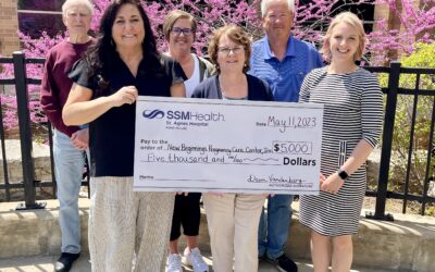 SSM Health Greater Fond du Lac supporting New Beginnings Pregnancy Care Center