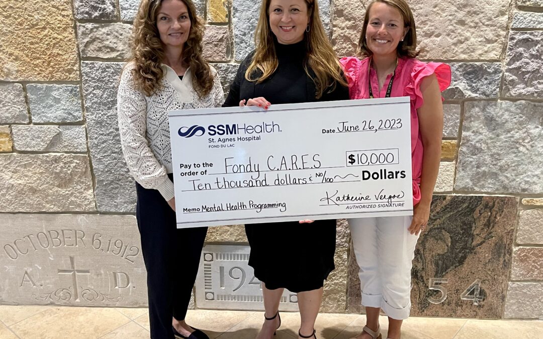 SSM Health Greater Fond du Lac supporting Fondy CARES