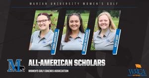 Three Sabres Earn WGCA All-American Scholar Honors