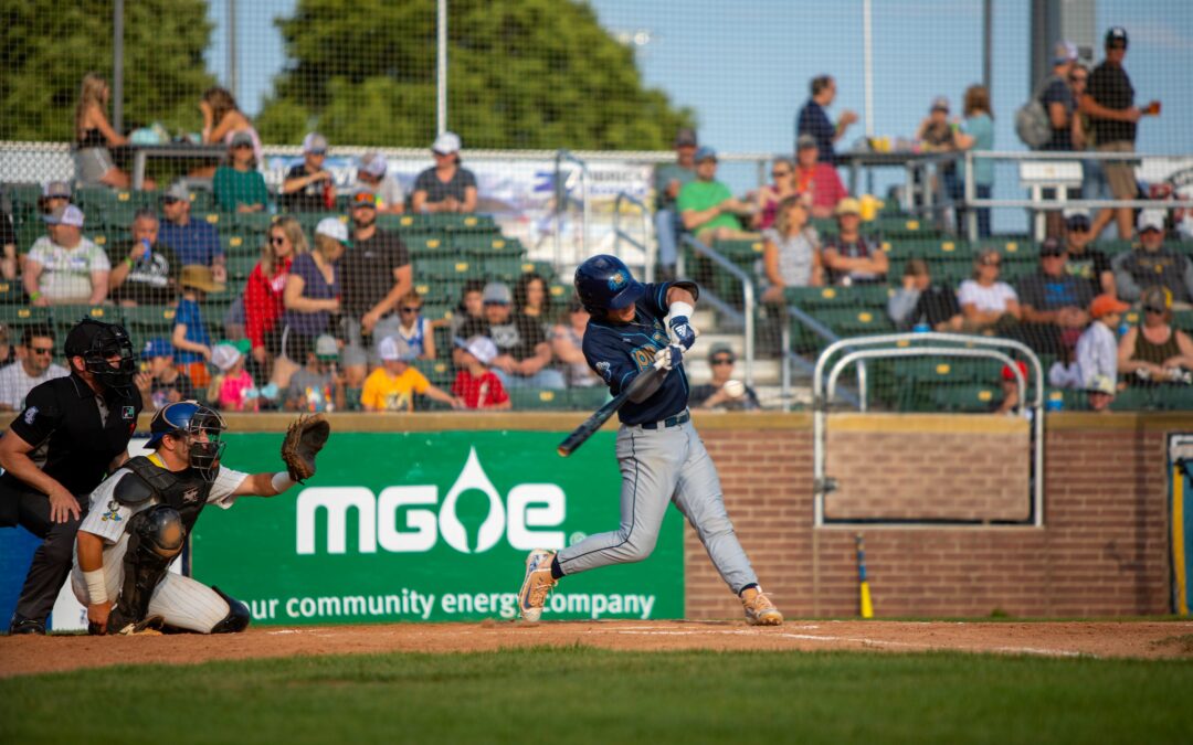 Gorman’s Two Home Run Night Lifts Dock Spiders Over Mallards 4-3