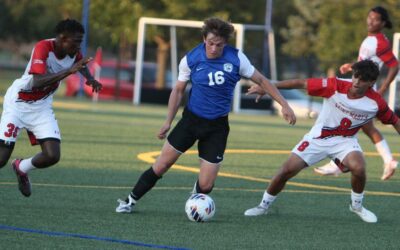 Late penalty kick lifts Marian men’s soccer past Cardinals