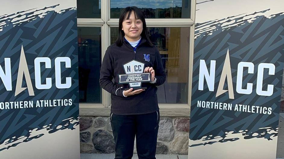 Marian women’s golf finishes second at NACC Championship; Lu earns medalist honors