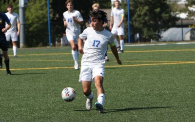 Cowden multi-goal game leads Sabre men’s soccer to tie at Lakeland