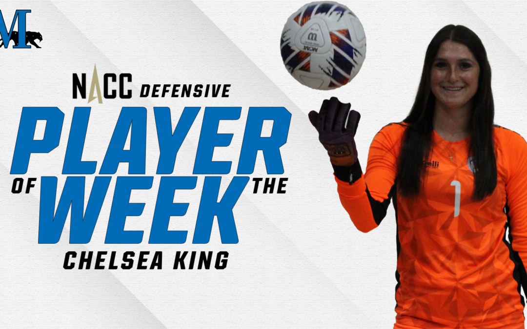 King named NACC Defensive Player of the Week for fourth time