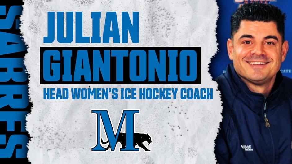 Giantonio named head coach for women’s ice hockey program