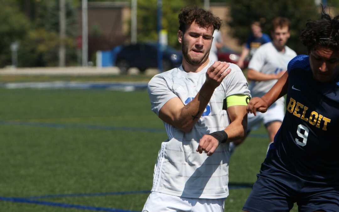 Late push falls short for Sabre men’s soccer