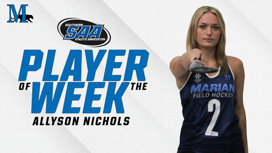 Nichols selected as SAA Offensive Player of the Week