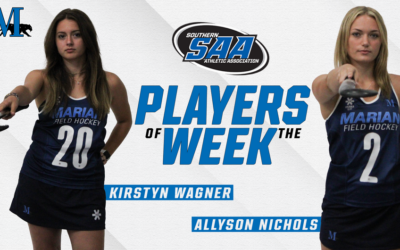 Marian field hockey sweeps SAA weekly awards