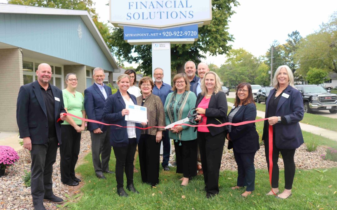 Ribbon Cutting at Waypoint Financial Solutions