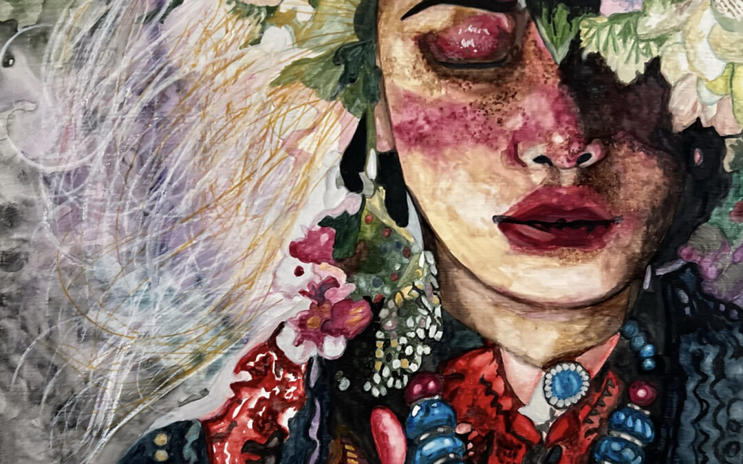 Explore the narrative portraiture of Dawn Weeden during December exhibit at Langdon Divers Gallery