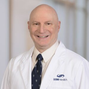 Male doctor with a tie