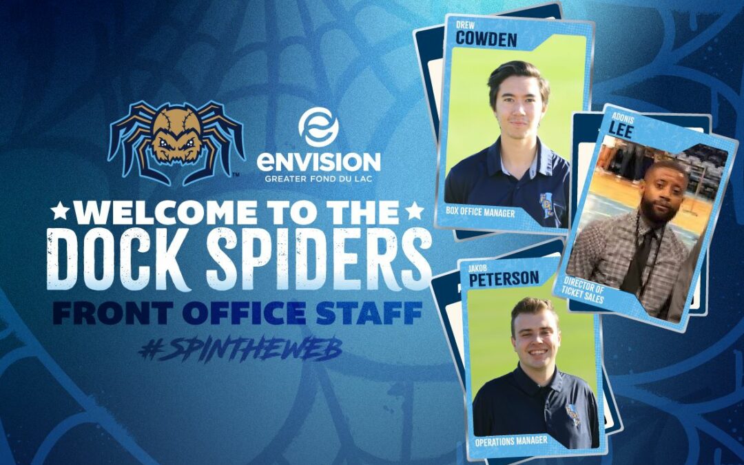 Fond du Lac Dock Spiders Add Three to Front Office