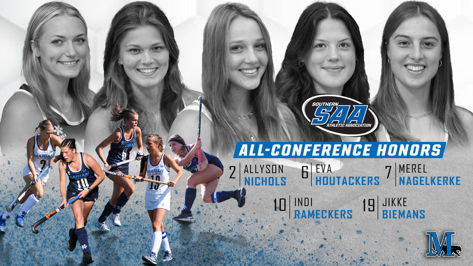 Marian field hockey places five on all-conference lists
