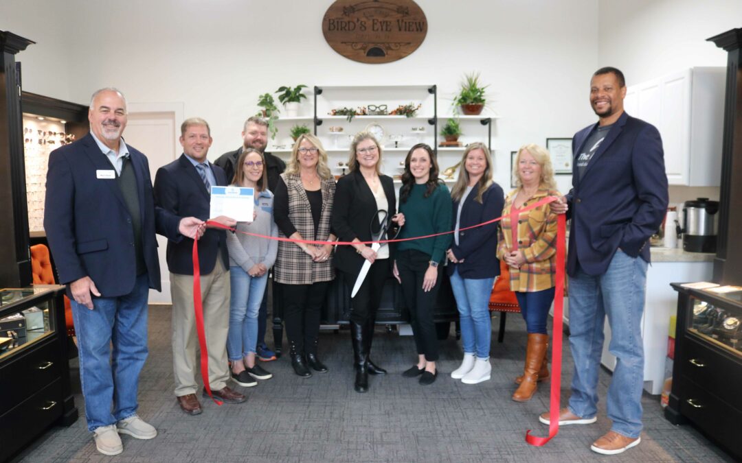 Ribbon Cutting at Bird’s Eye View Optical, Inc.
