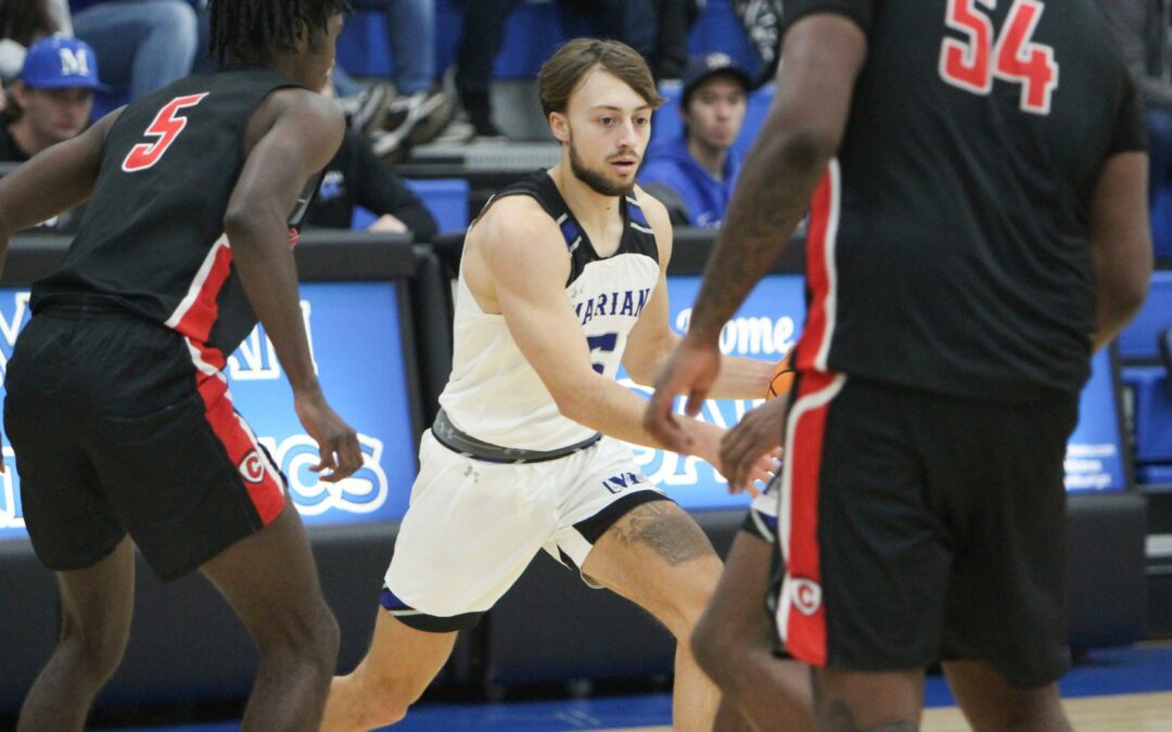 Marian men’s basketball drops weekend finale to Bethany Lutheran
