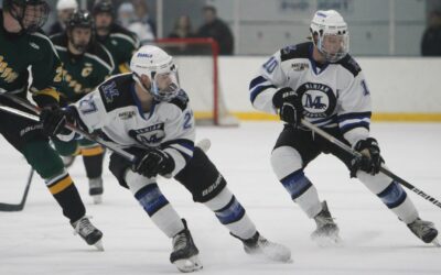 Sabre men’s hockey drops opener to SNC after slow start