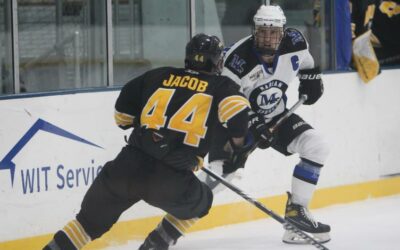 Slow start proves costly for Sabre NCAA men’s hockey against No. 2 Adrian