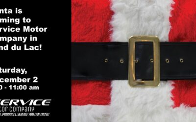 Santa is Coming to Service Motors in Fond du Lac!