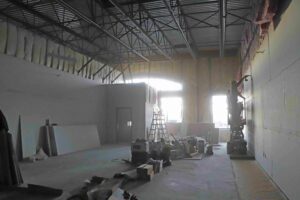 A room under construction