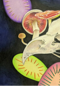 A watercolor painting