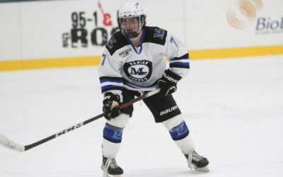 Marian NCAA men’s hockey cruises to season sweep of Dubuque