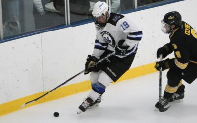 Marian NCAA men’s hockey takes extra point in offensive battle