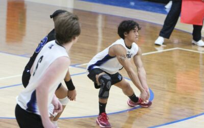 Marian men’s volleyball falls to Trine in four sets