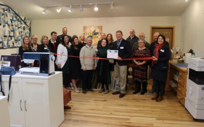 Ribbon Cutting at Stitches ‘N Tyme