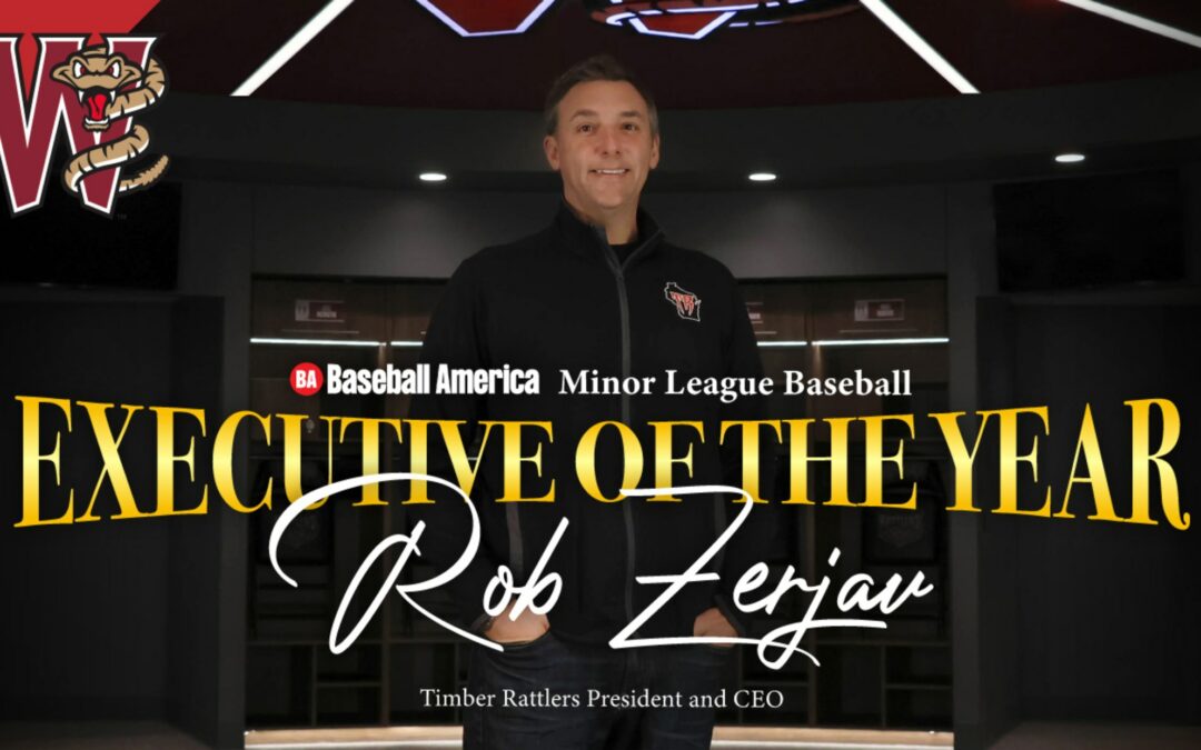 Zerjav Named Baseball America’s Minor League Executive of the Year