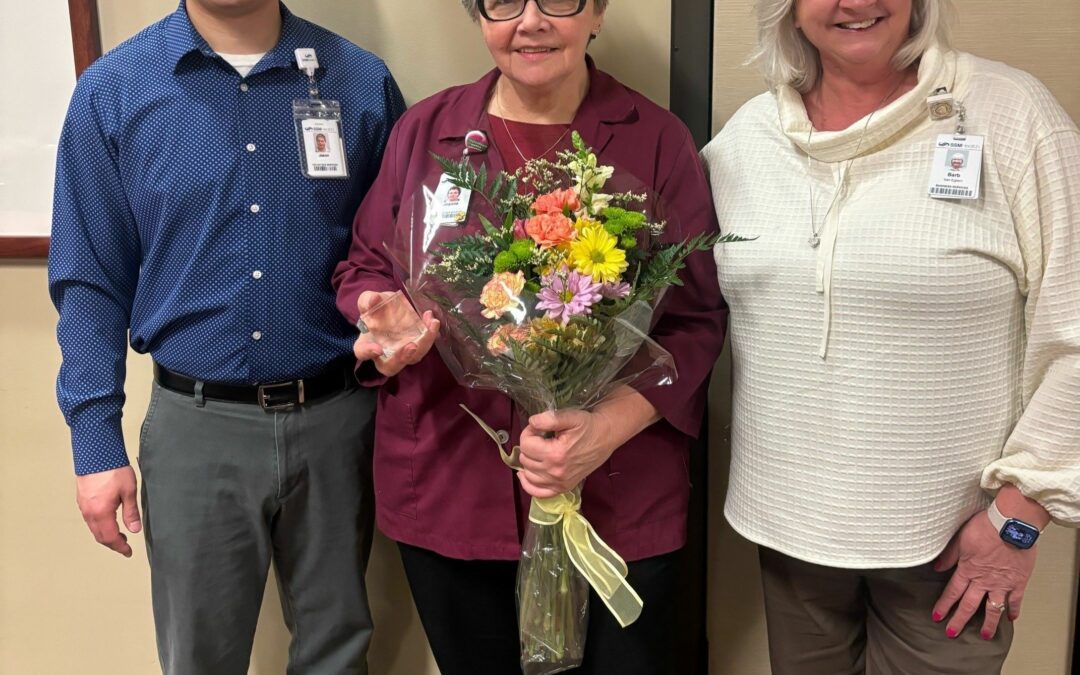 SSM Health Ripon Community Hospital volunteer receives BEE Award