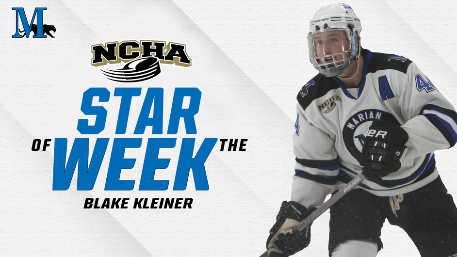 Male hockey player star of the week