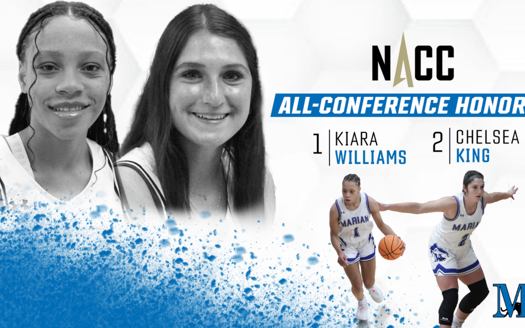 Williams, King earn All-NACC recognition