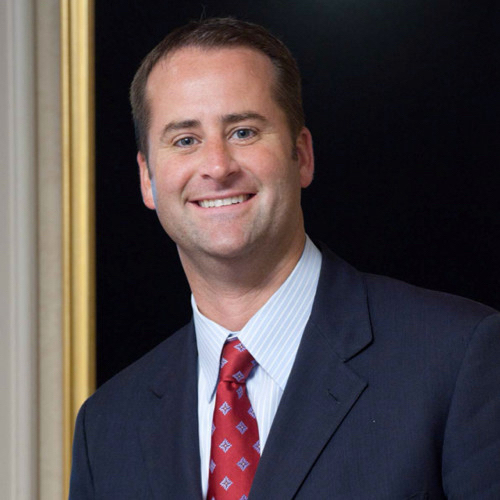 A businessman in a suit and tie