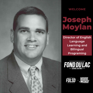 Joseph Moylan male teacher in a tie