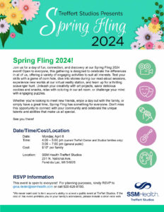 Spring fling flyer