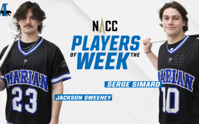Sweeney, Simard sweep NACC Player of the Week awards