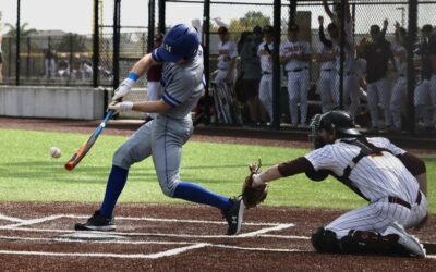 Sabre baseball settles for split with Drew