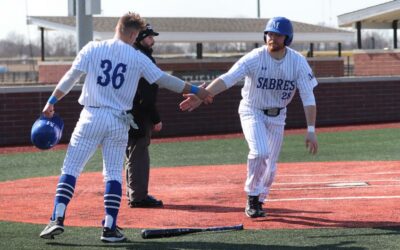 Sabre baseball falls in spring trip finale after late comeback