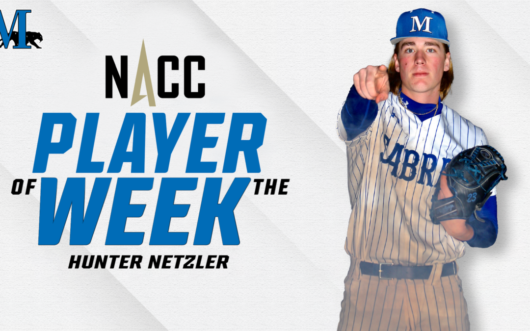 Netzler named NACC Pitcher of the Week