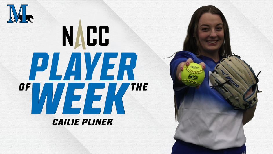 Pliner, C. selected as NACC Pitcher of the Week