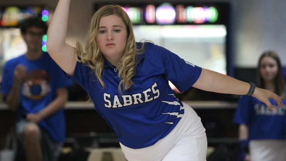 A female bowler