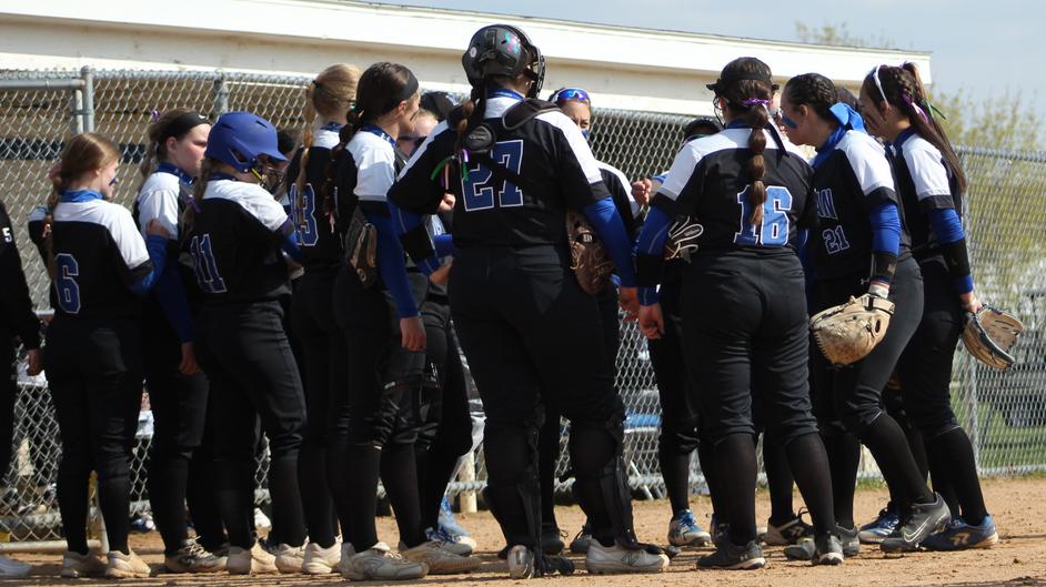 A college softball team