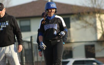 Marian softball sweeps St. Norbert to open NACC play
