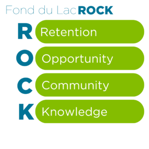 Fond du Lac ROCK logo