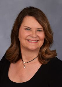 A smiling professional woman