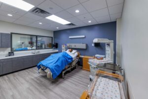 Simulation hospital room