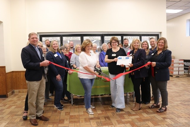 Ribbon Cutting at Fondy Food Pantry