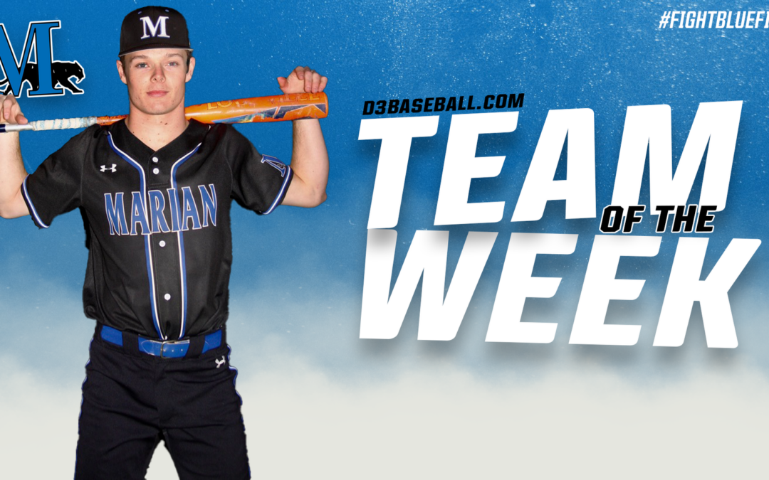 Walker Named to D3baseball.com Team of the Week